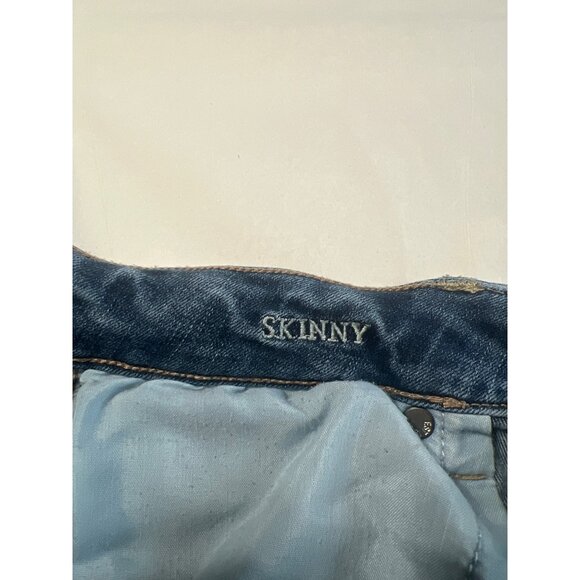 6 Long American Eagle Outfitters Womens Super Stretch Skinny Jeans - Picture 3 of 9